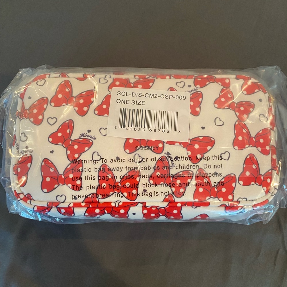 Stoney clover Minnie bows clear front pouch